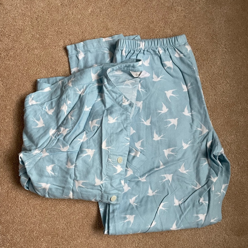 NWOT Garnet Hill Flannel Pajamas